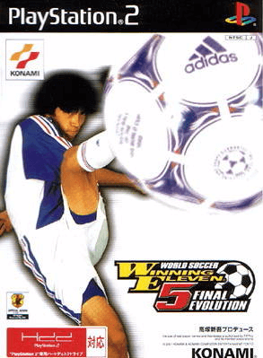 World Soccer Winning Eleven 5 Final Evolution box art for Playstation 2